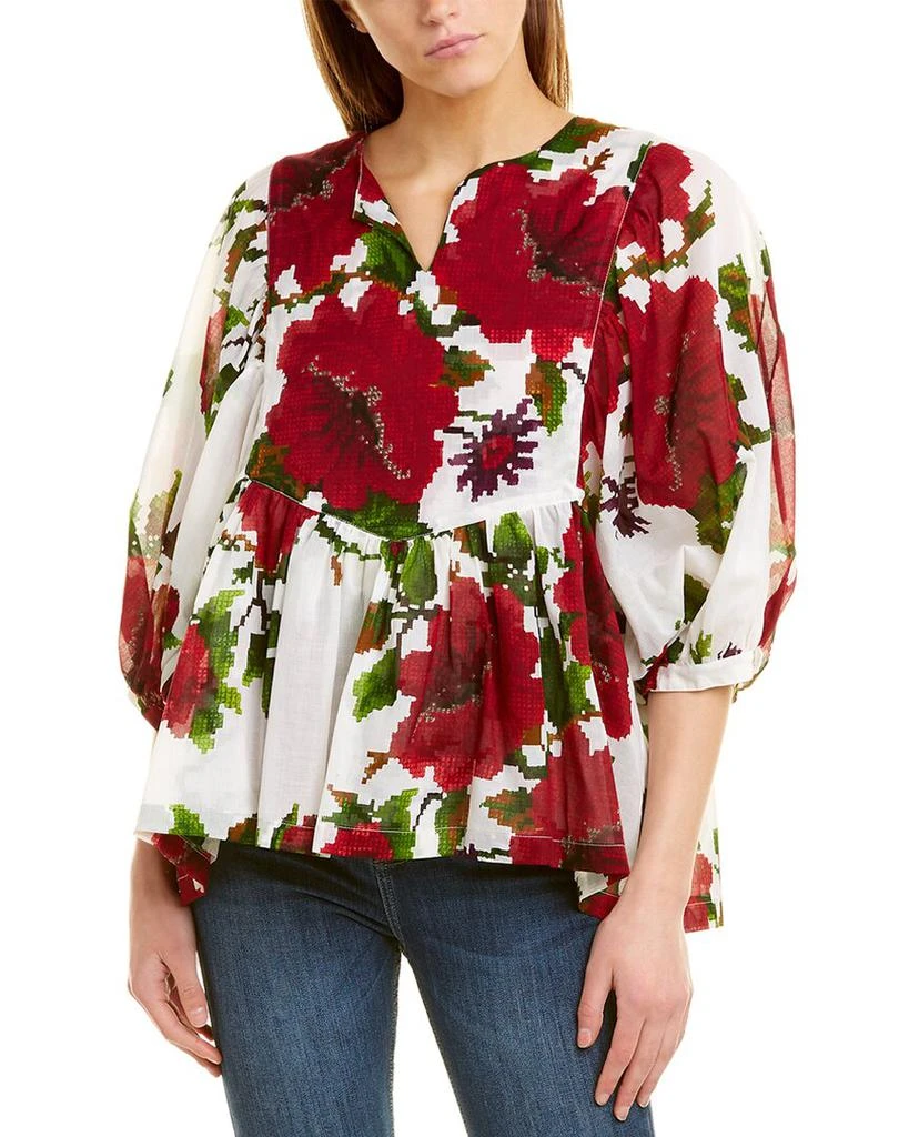 商品SAMANTHA SUNG|Samantha Sung Anastasia Top,价格¥852,第1张图片