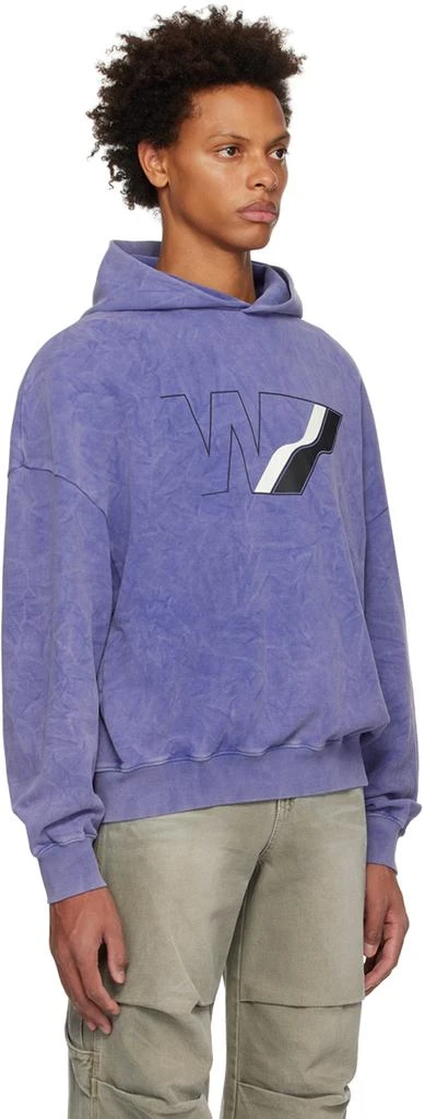 商品We11done|Purple Wave Line Hoodie,价格¥1803,第2张图片详细描述