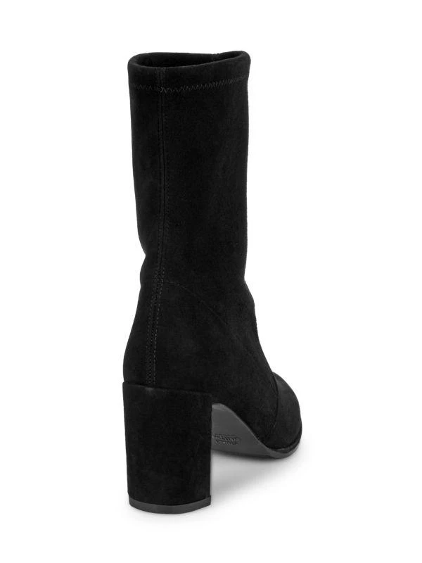 商品Stuart Weitzman|Prancer Suede Sock Booties,价格¥1292,第3张图片详细描述