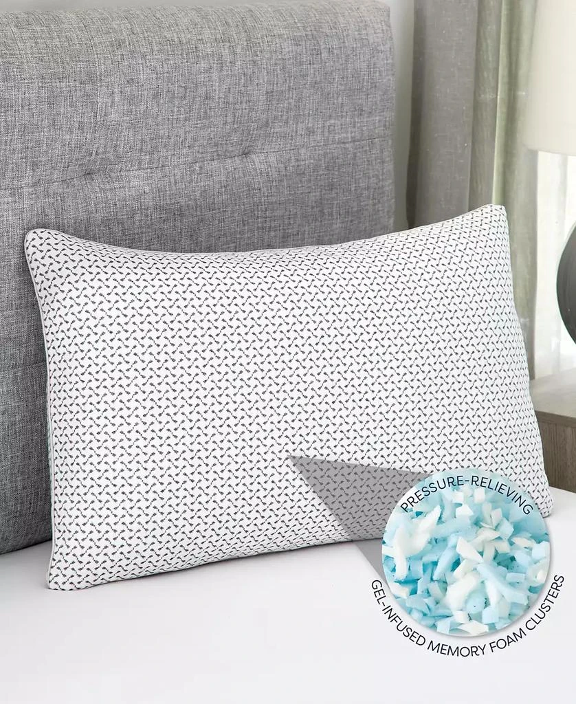 商品ProSleep|Charcoal Infused Gel Memory Foam Cluster Pillow,价格¥208,第2张图片详细描述