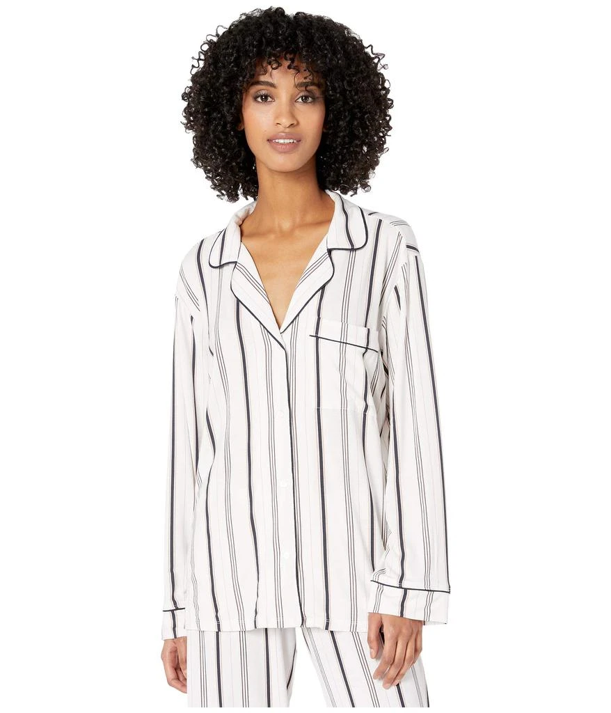 商品Eberjey|Sleep Chic - The Long Boxed Pajama Set,价格¥501,第2张图片详细描述