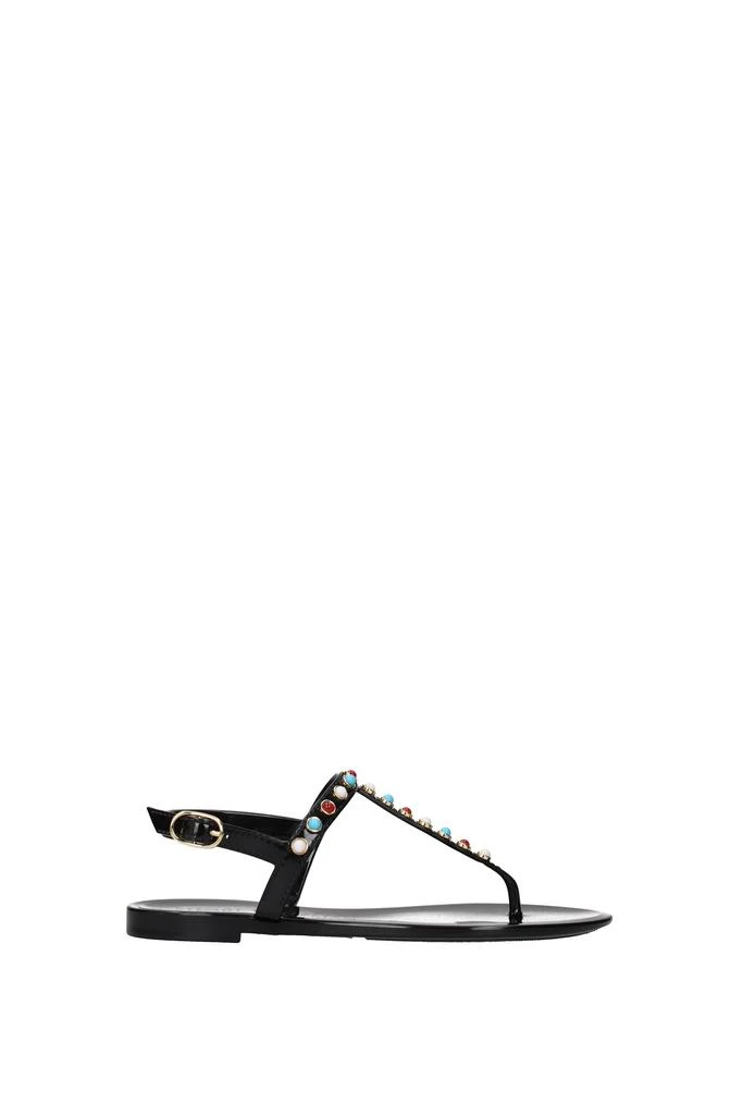 商品Stuart Weitzman|Flip flops Rubber Black,价格¥714,第1张图片