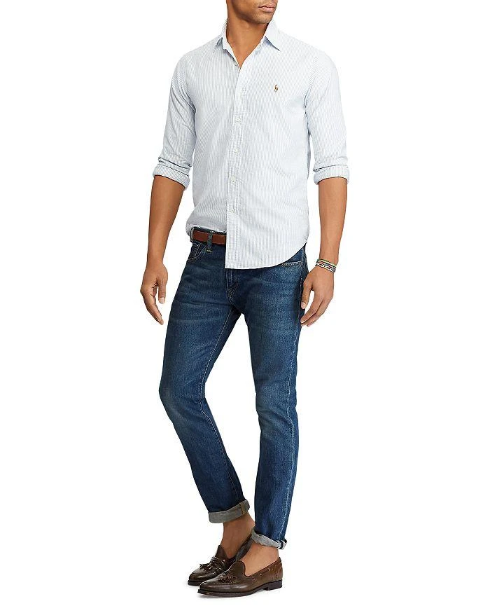 商品Ralph Lauren|Classic Fit Long Sleeve Striped Cotton Oxford Button Down Shirt,价格¥937,第2张图片详细描述