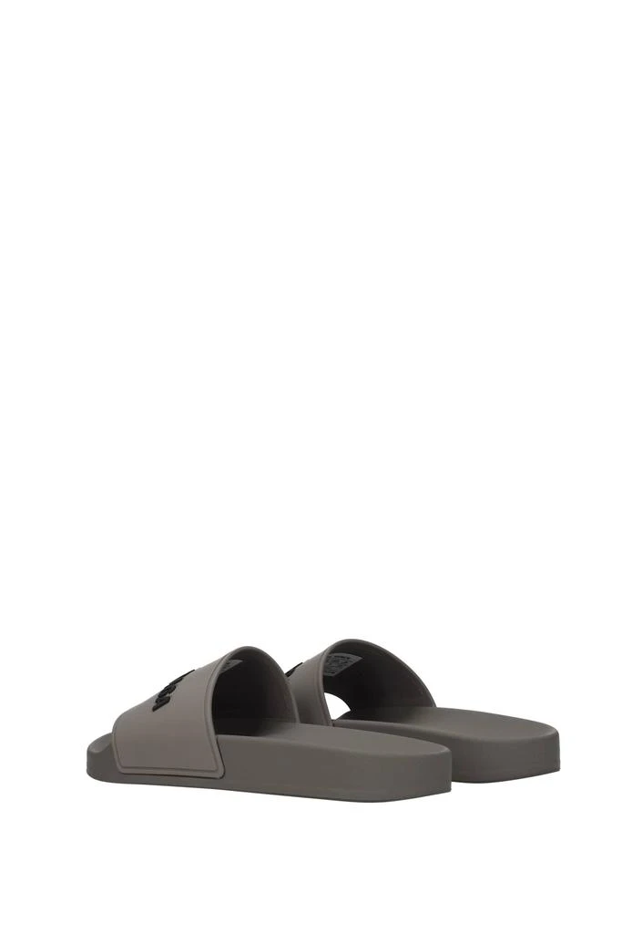 商品Balenciaga|Slippers and clogs Rubber Gray Black,价格¥1331,第4张图片详细描述