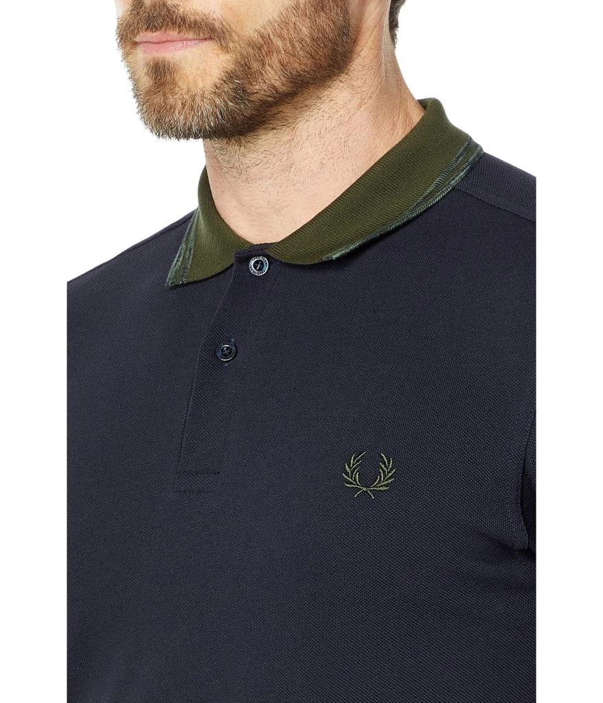 商品Fred Perry|Space Dye Tipped Polo Shirt,价格¥273,第3张图片详细描述