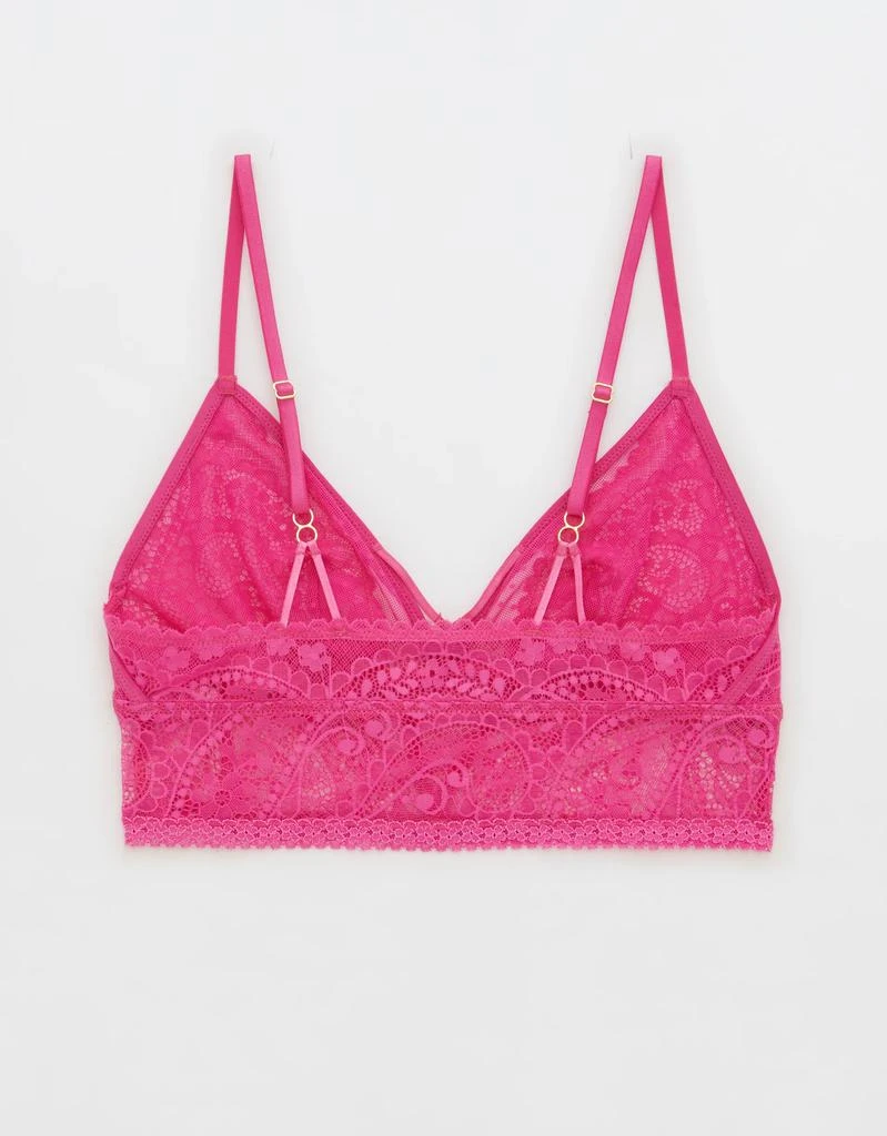 商品Aerie|Aerie Paisley Lace Longline Bralette,价格¥121,第4张图片详细描述