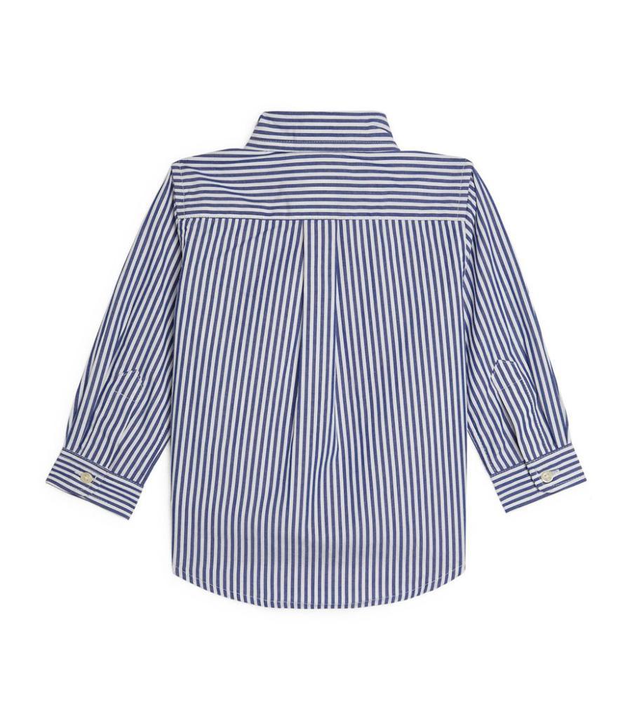 商品Ralph Lauren|Cotton Striped Shirt (3-24 Months),价格¥530,第4张图片详细描述