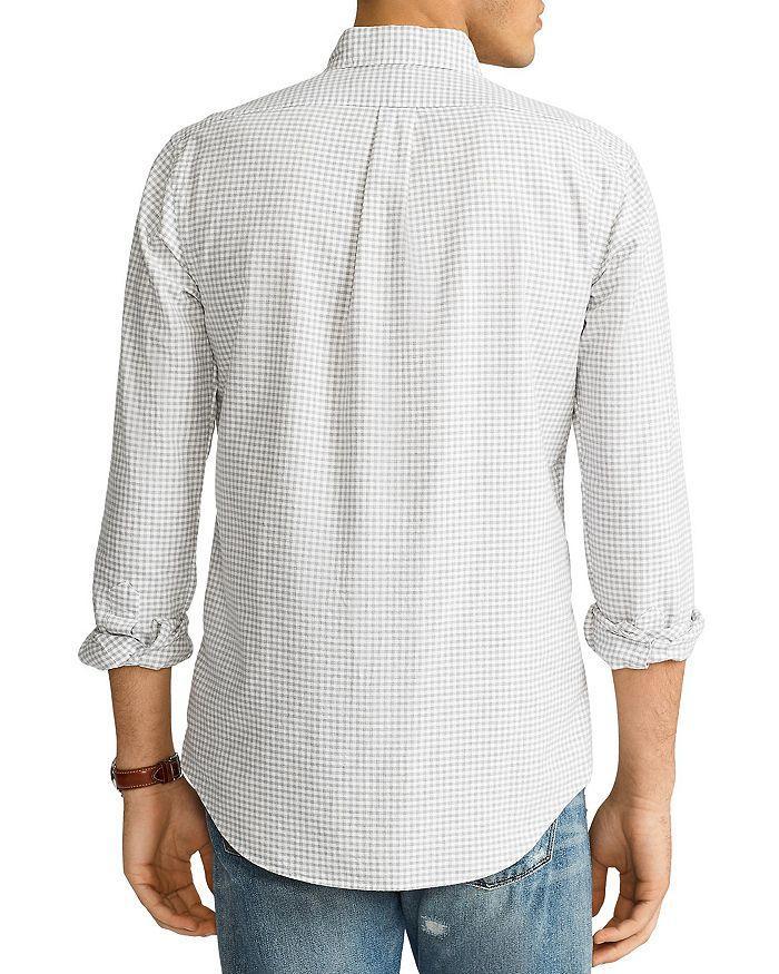 商品Ralph Lauren|Classic Fit Gingham Oxford Button-Down Shirt,价格¥733,第5张图片详细描述