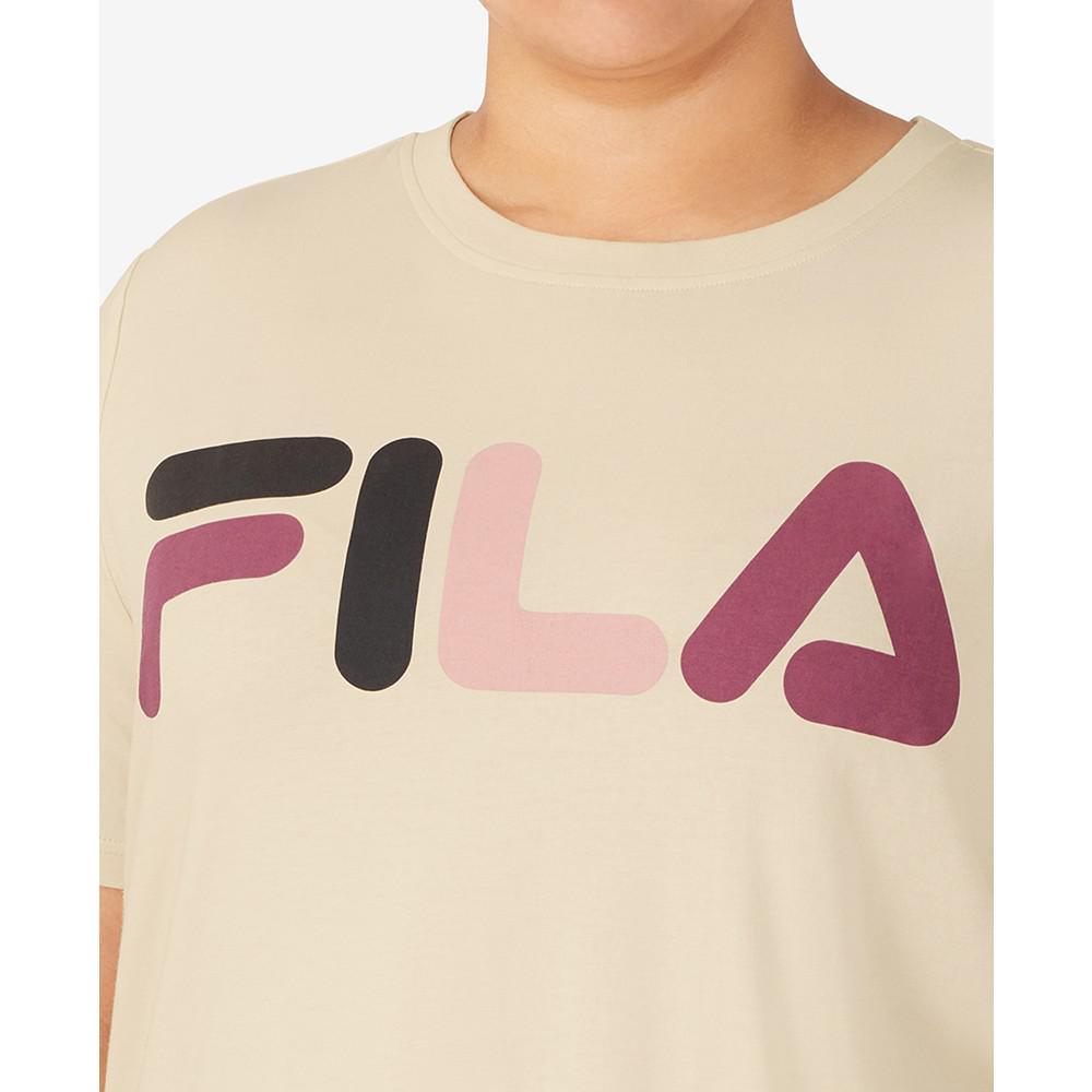 商品Fila|Plus Size Cushy Crewneck T-Shirt,价格¥129,第5张图片详细描述