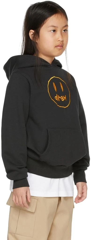 商品Drew House|SSENSE Exclusive Kids Black Painted Mascot Hoodie,价格¥1183,第2张图片详细描述