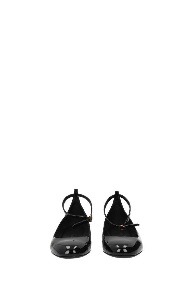 商品Salvatore Ferragamo|Ballet flats cefalu Patent Leather Black,价格¥2049,第5张图片详细描述