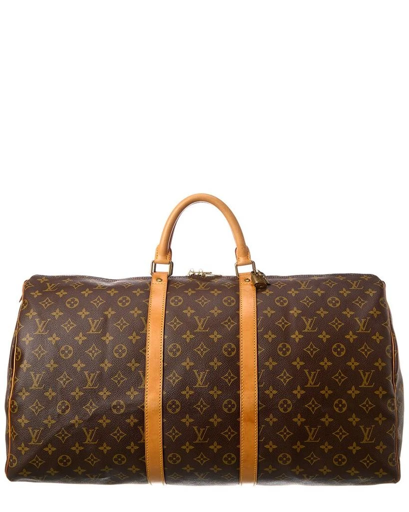 商品[二手商品] Louis Vuitton|Louis Vuitton Monogram Canvas Keepall 55 Bandouliere (Authentic Pre-Owned),价格¥7897,第1张图片