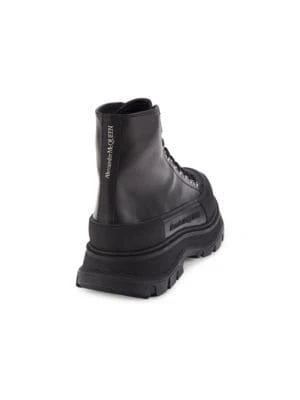 商品Alexander McQueen|Lug Sole Combat Boots,价格¥2704,第3张图片详细描述