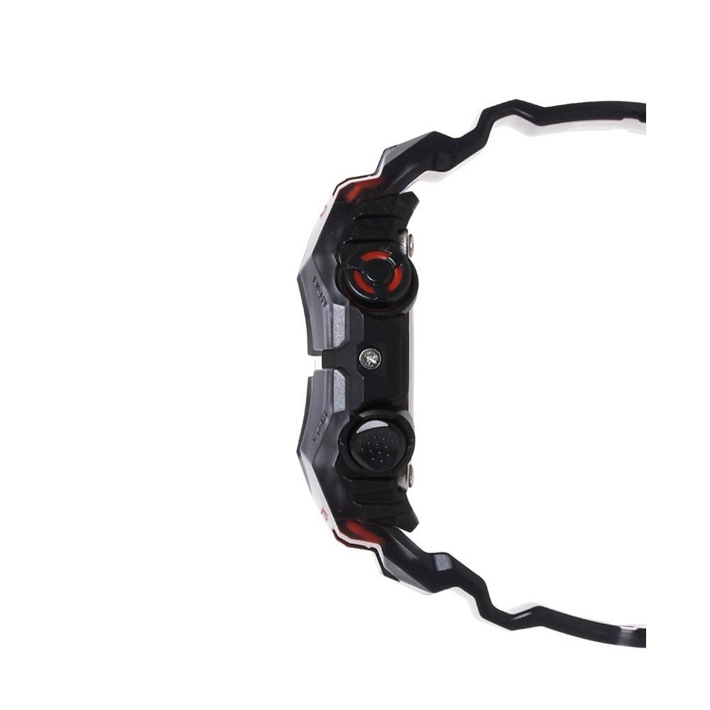 商品G-Shock|Men's Two Hand Quartz Black Skeleton Resin Bluetooth Watch, 46.0mm GAB001G-1A,价格¥1117,第4张图片详细描述