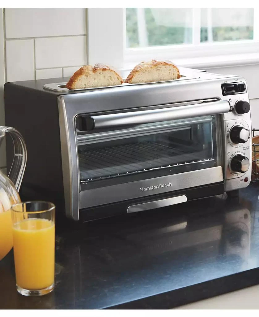 商品Hamilton Beach|2-in-1 Oven and Toaster,价格¥814,第1张图片