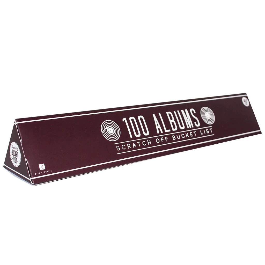 商品Gift Republic|100 Albums Bucket List Poster,价格¥142,第4张图片详细描述