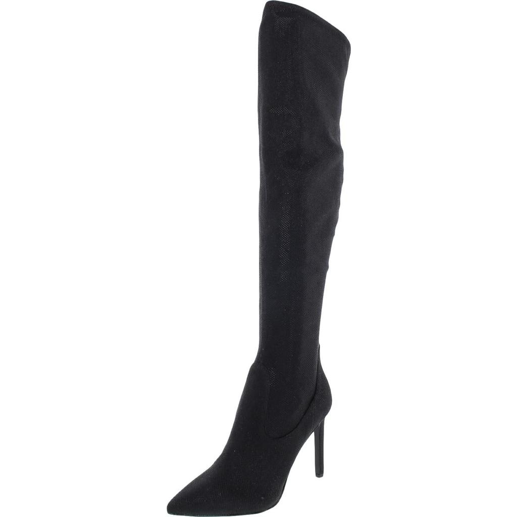 Nine West Womens Tacy 2 Glitter Dressy Knee-High Boots商品第2张图片规格展示
