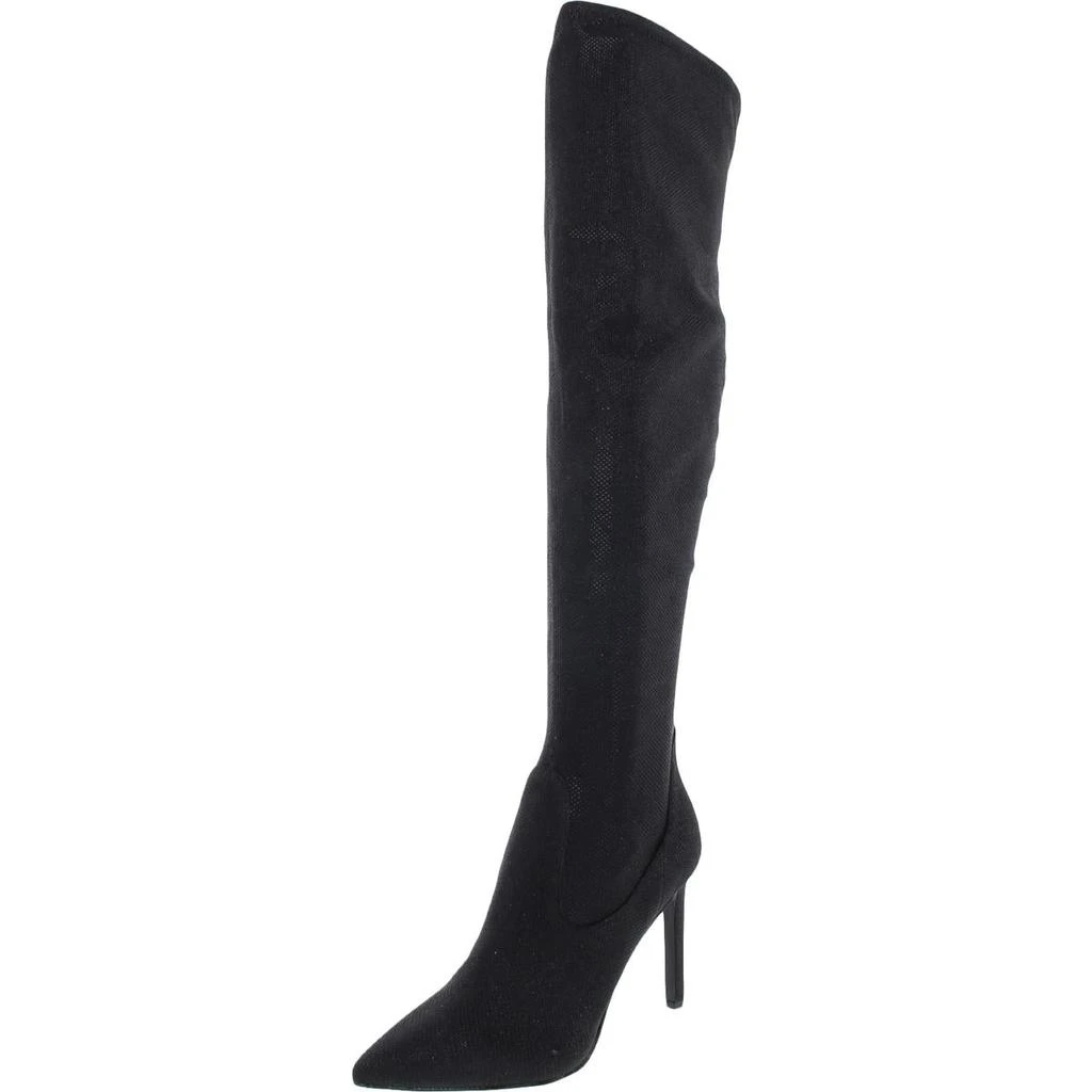 商品Nine West|Nine West Womens Tacy 2 Glitter Dressy Knee-High Boots,价格¥184,第2张图片详细描述