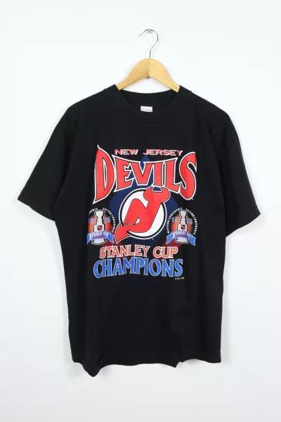 商品Urban Outfitters|Vintage 1995 New Jersey Devils Stanley Cup Champions Tee,价格¥638,第1张图片