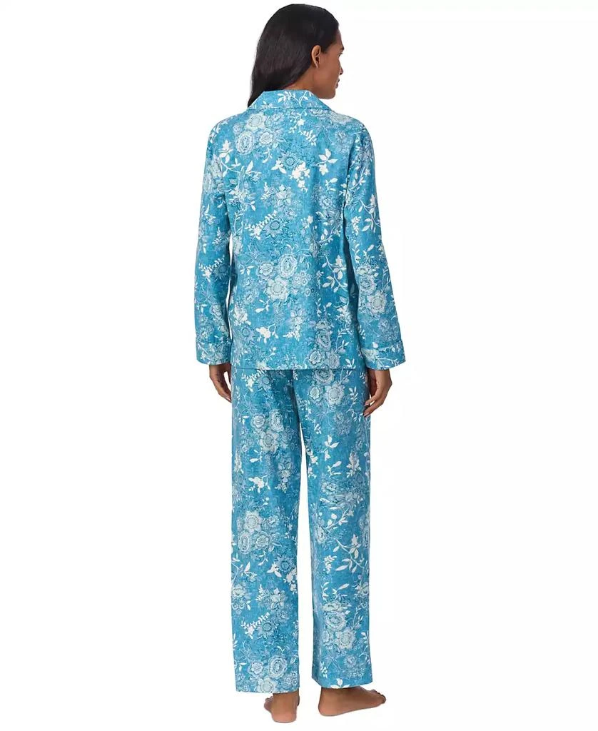 商品Ralph Lauren|Women's Floral Notched-Collar Pajama Set,价格¥405,第2张图片详细描述