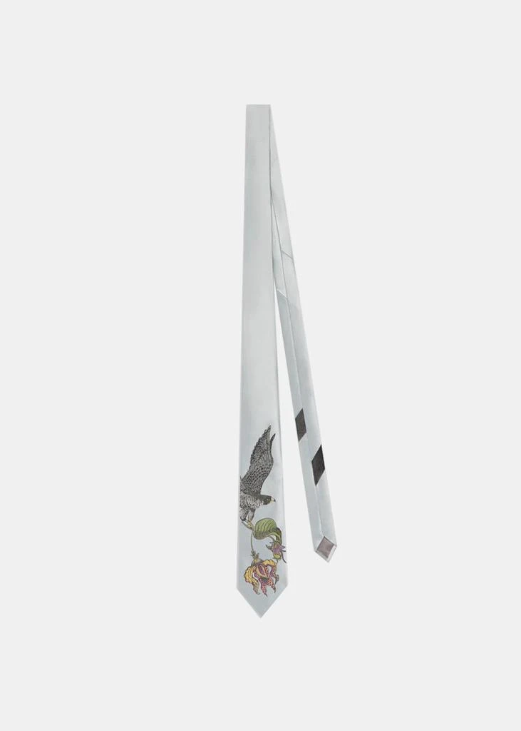 商品Dries Van Noten|Dries Van Noten Blue Eagle-Jacquard Tie,价格¥974,第1张图片