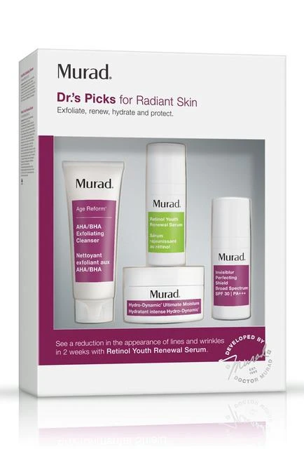 商品Murad|Dr.'s Picks for Radiant Skin Set,价格¥287,第1张图片