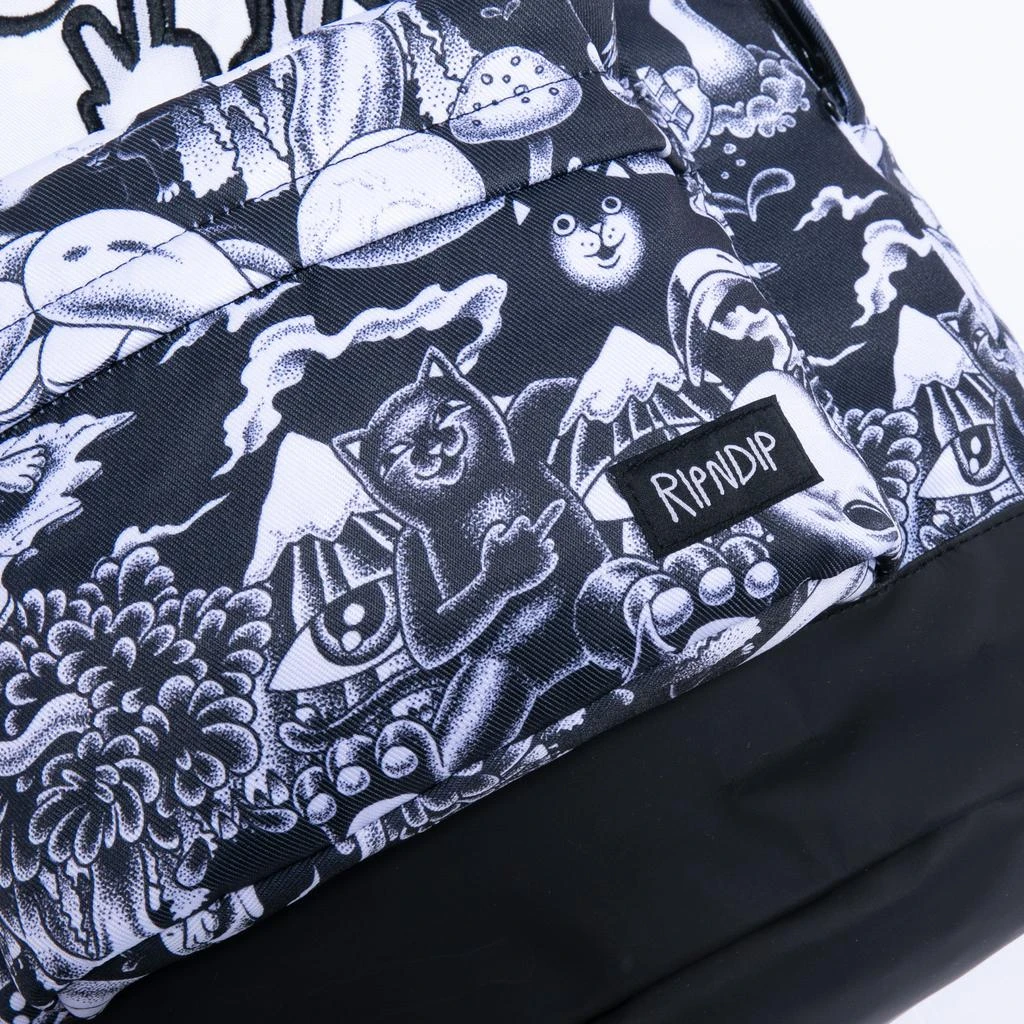 商品RIPNDIP|Dark Twisted Fantasy Backpack (Black/White),价格¥527,第5张图片详细描述