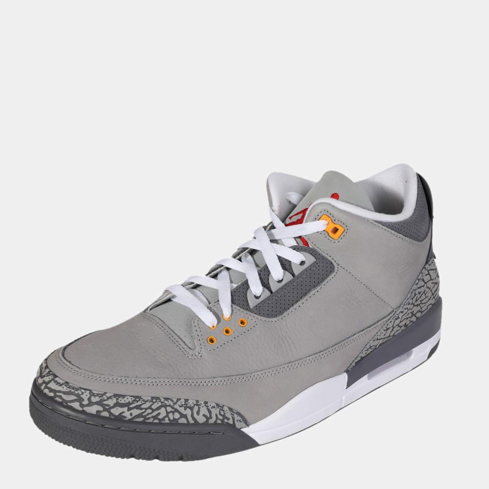 商品[二手商品] Jordan|Air Jordan 3 Retro 'Cool Grey' 2021 Sneakers (14 US) EU 47,价格¥2759,第4张图片详细描述