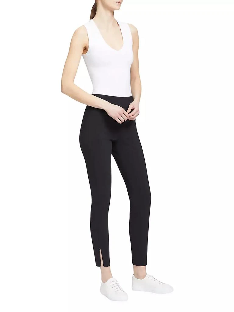 商品Theory|Ankle-Zip Seamed Leggings,价格¥789,第2张图片详细描述