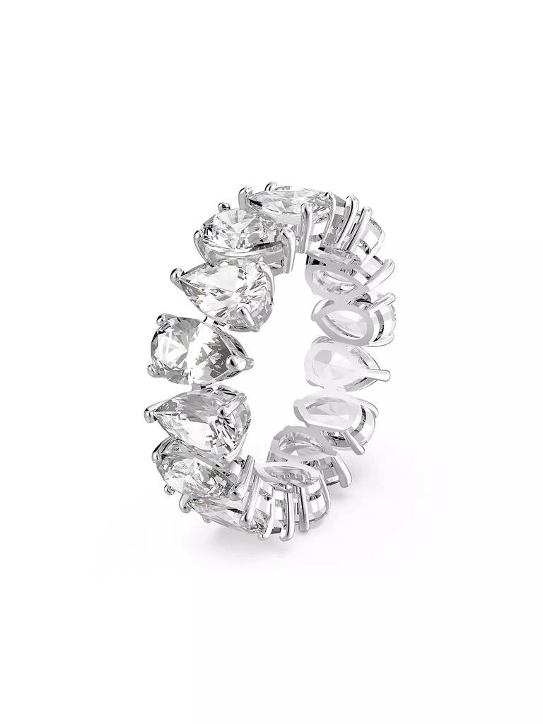 商品Swarovski|Vittore Rhodium-Plated & Crystal Ring,价格¥1410,第4张图片详细描述