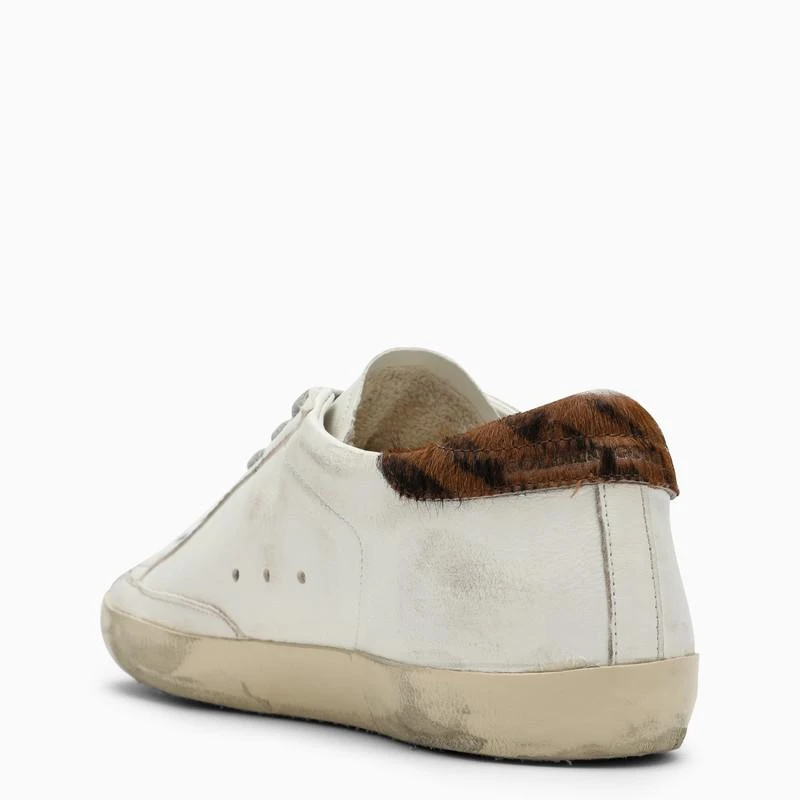 商品Golden Goose|Super-Star cream sneaker in leather,价格¥3703,第4张图片详细描述