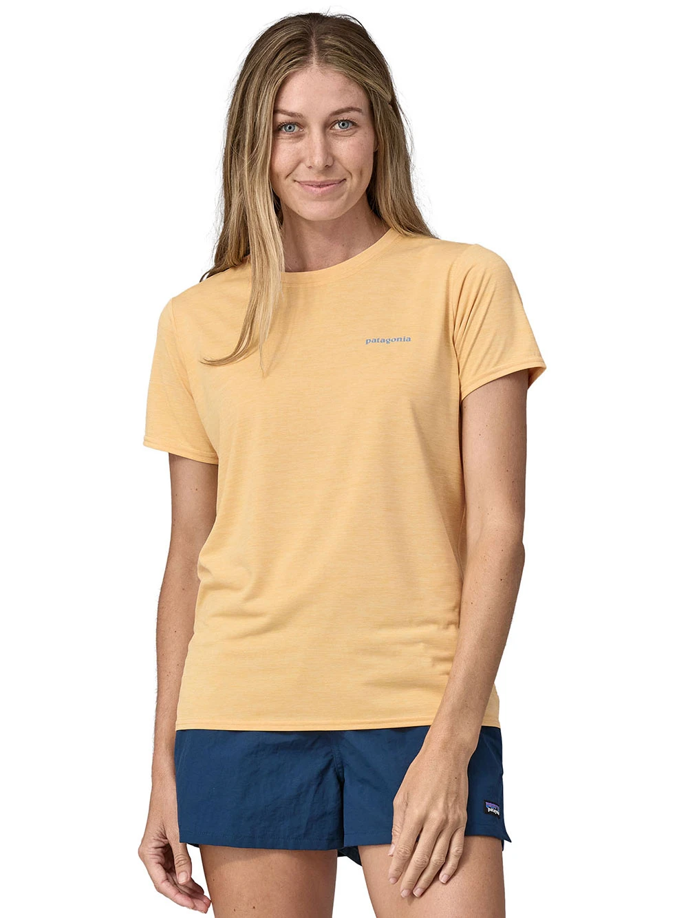 商品【商品预售7天】 Patagonia|Patagonia 女士T恤 45365BSMX 黄色,价格¥395,第3张图片详细描述