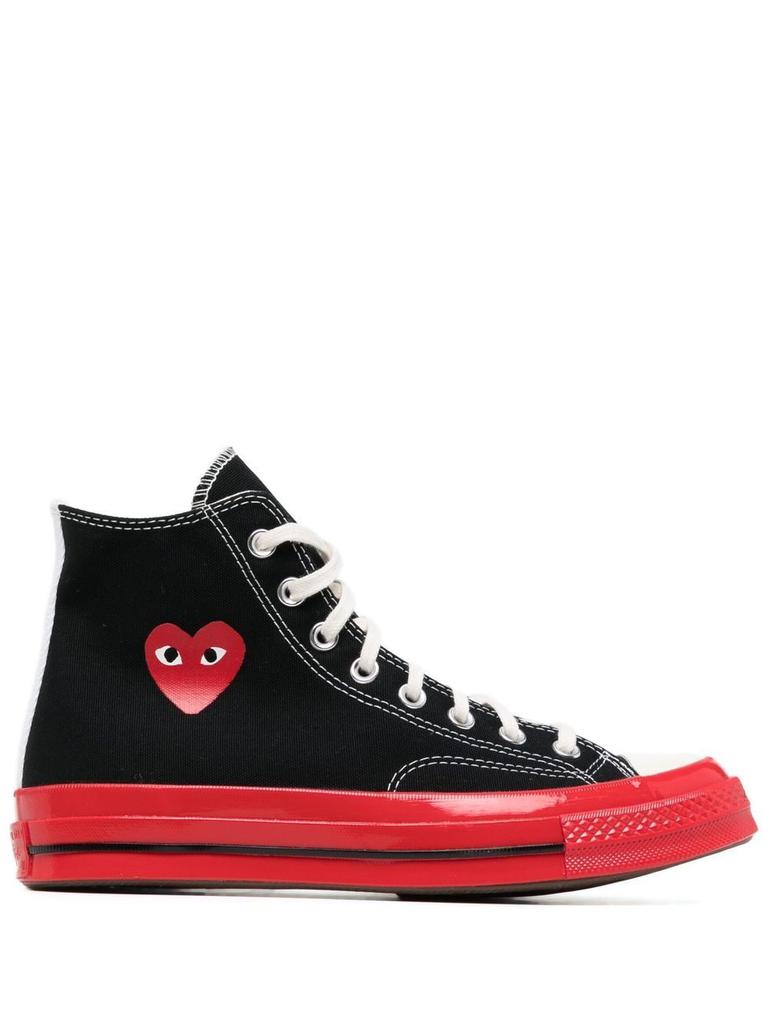 COMME DES GARCONS PLAY - Chuck Taylor High-top Sneakers商品第1张图片规格展示