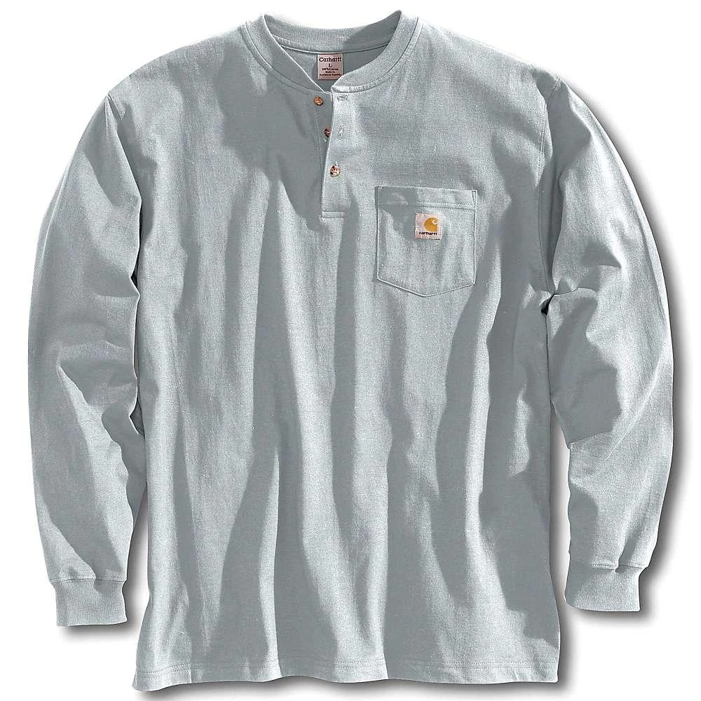 商品Carhartt|Carhartt Men's Workwear Pocket Long Sleeve Henley Top,价格¥244,第1张图片