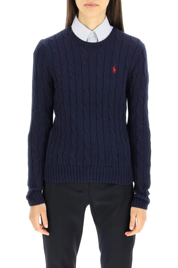 商品Ralph Lauren|Polo Ralph Lauren Cable Knit Cotton Sweater,价格¥873,第2张图片详细描述