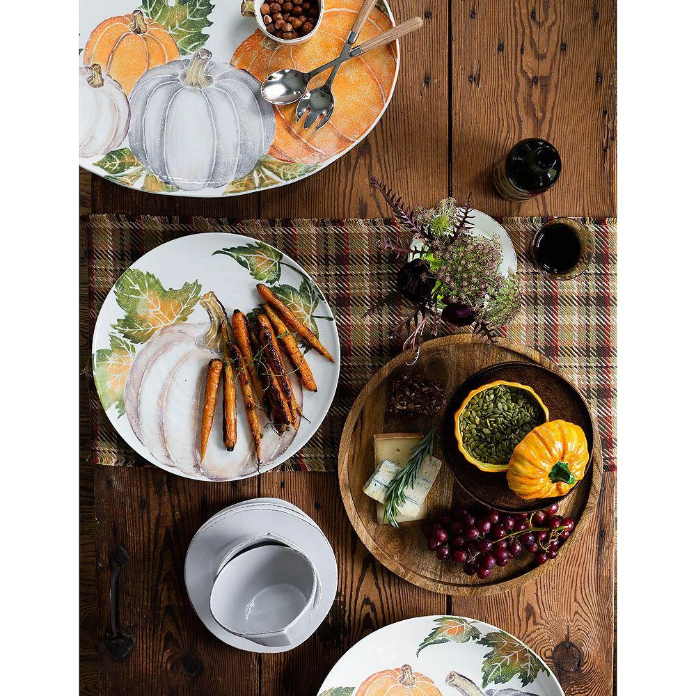 Pumpkins Assorted Salad Plates, Set of 4 商品