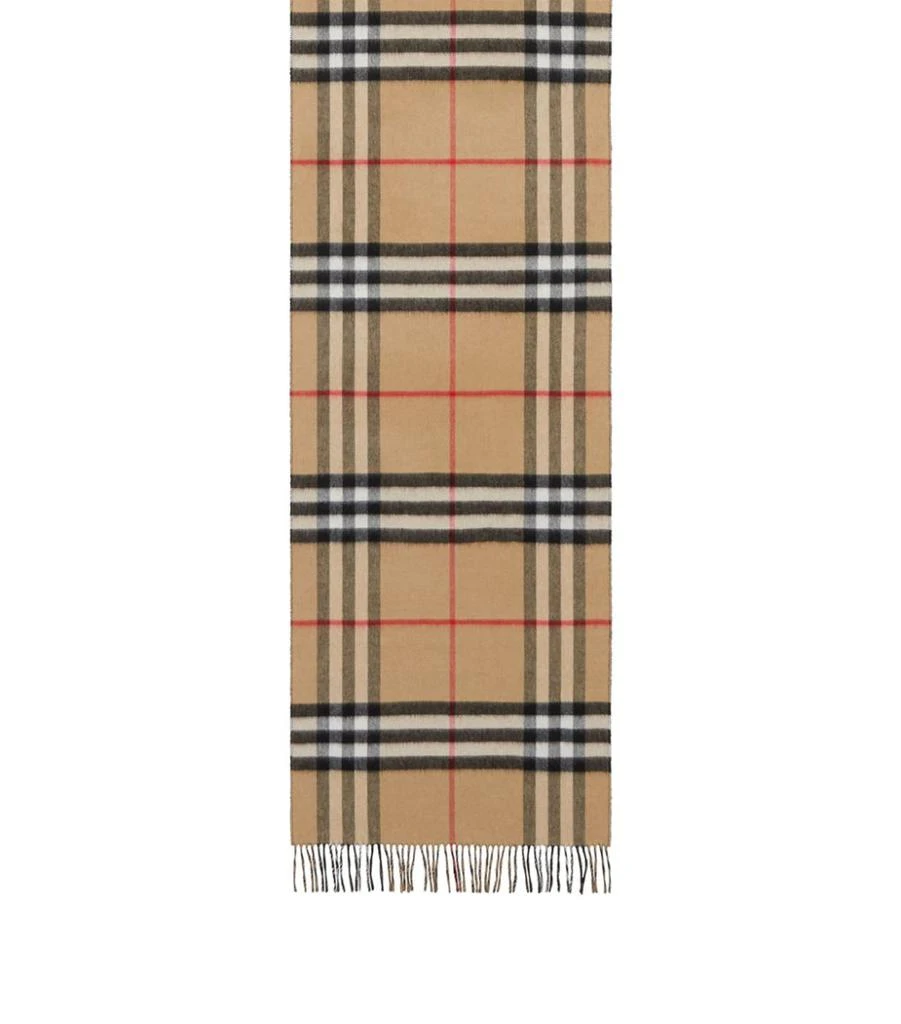 商品Burberry|Reversible Vintage Check Scarf,价格¥6881,第5张图片详细描述