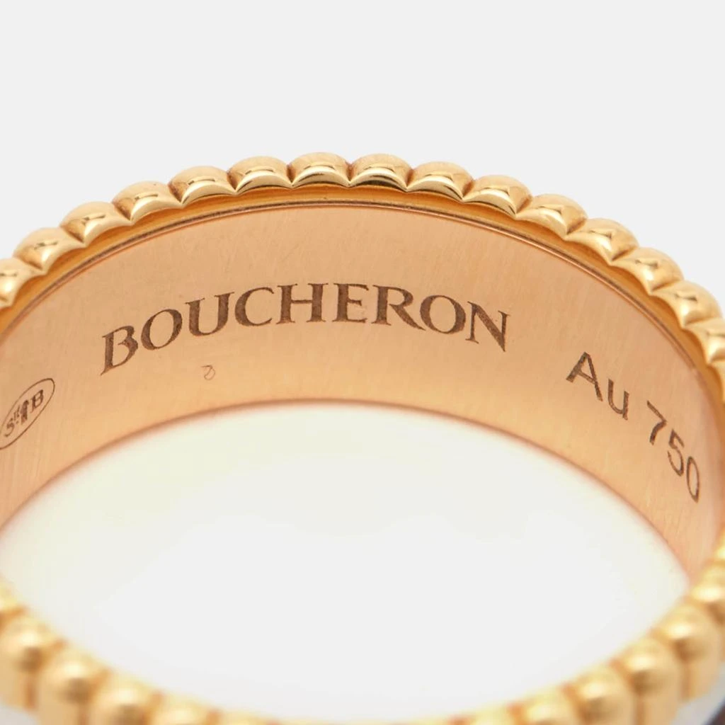 商品[二手商品] Boucheron| Quatre Classique Brown Pvd 18K Three Tone Gold Ring,价格¥39822,第5张图片详细描述