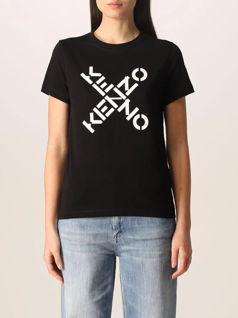 商品Kenzo|Kenzo cotton t-shirt with logo,价格¥807,第1张图片