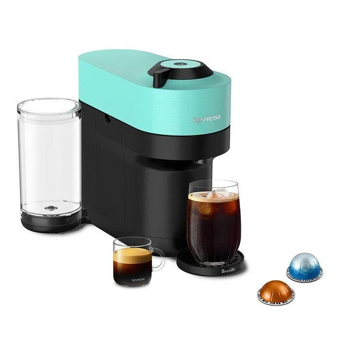 商品Nespresso|Vertuo Pop+ Coffee and Espresso Maker by Breville in Green,价格¥984,第1张图片详细描述