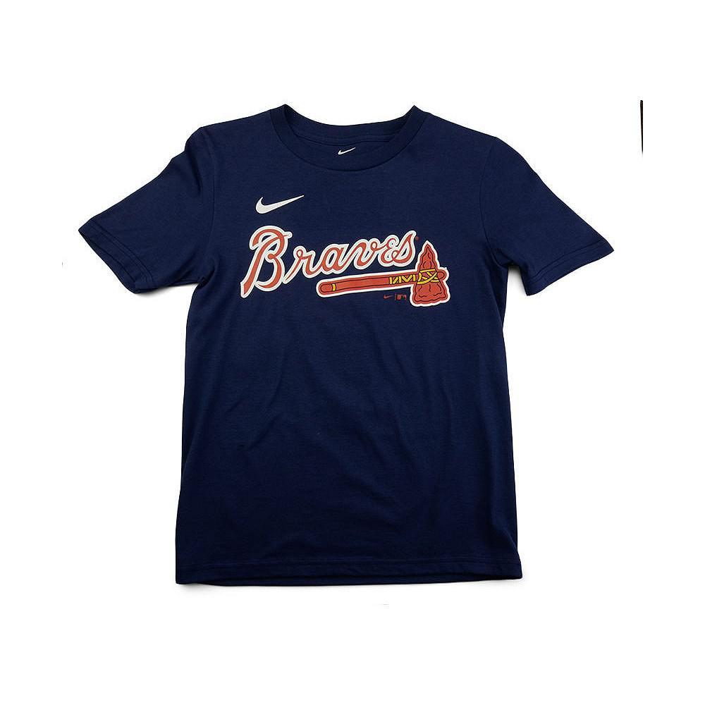 商品NIKE|Atlanta Braves Youth Name and Number Player T-Shirt Ozzie Albies,价格¥222,第4张图片详细描述