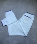 STEFANO RICCI 白色男士休闲裤 K919501P3P-T22101-3100商品第1张图片规格展示