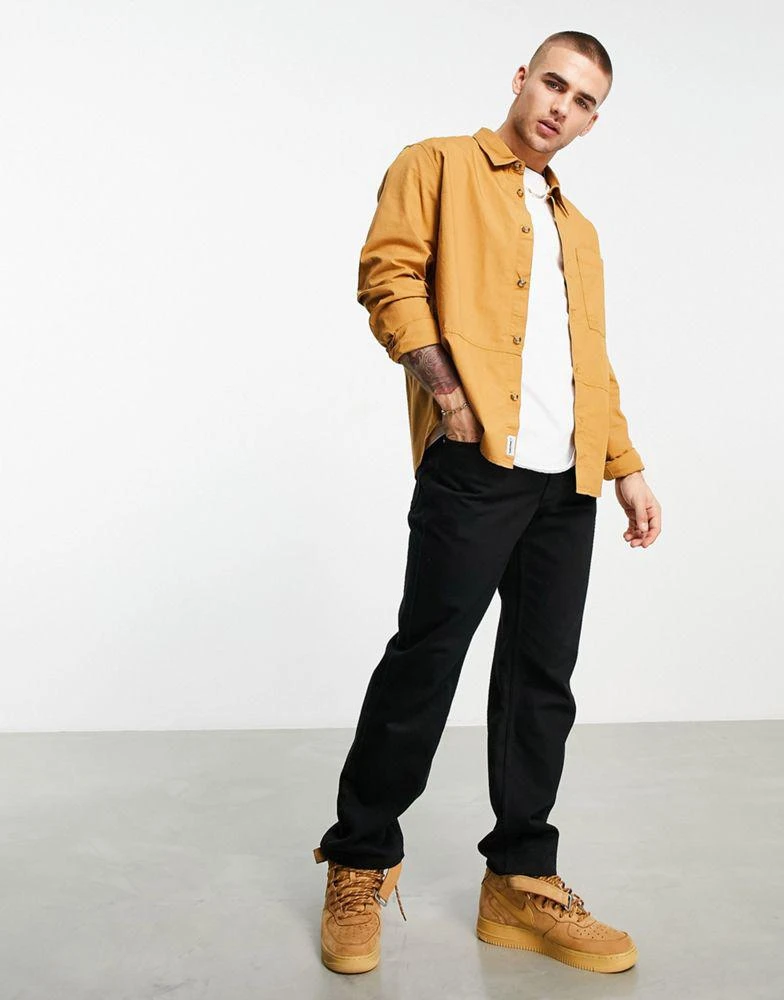 商品Timberland|Timberland Outdoor Heritage plaid shirt in brown ,价格¥416,第4张图片详细描述