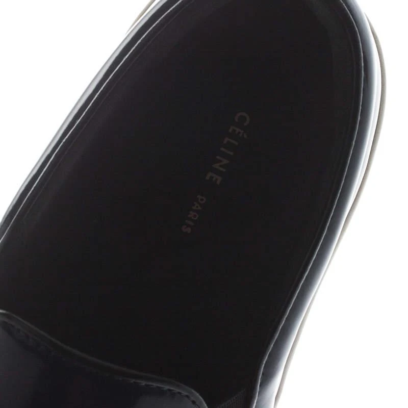 Celine Blue Leather Tassel Slip On Sneakers Size 38 商品