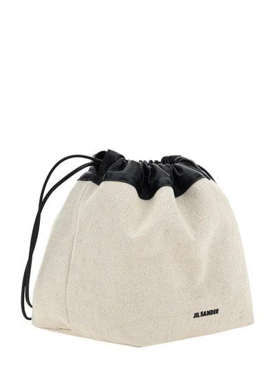 商品Jil Sander|Jil Sander Dumpling Drawstring Bucket Bag,价格¥2999,第3张图片详细描述