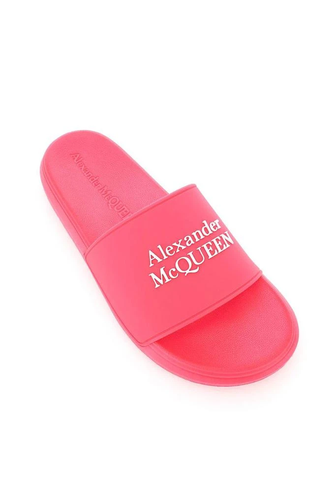 商品Alexander McQueen|LOGOED SLIDES,价格¥1413,第4张图片详细描述