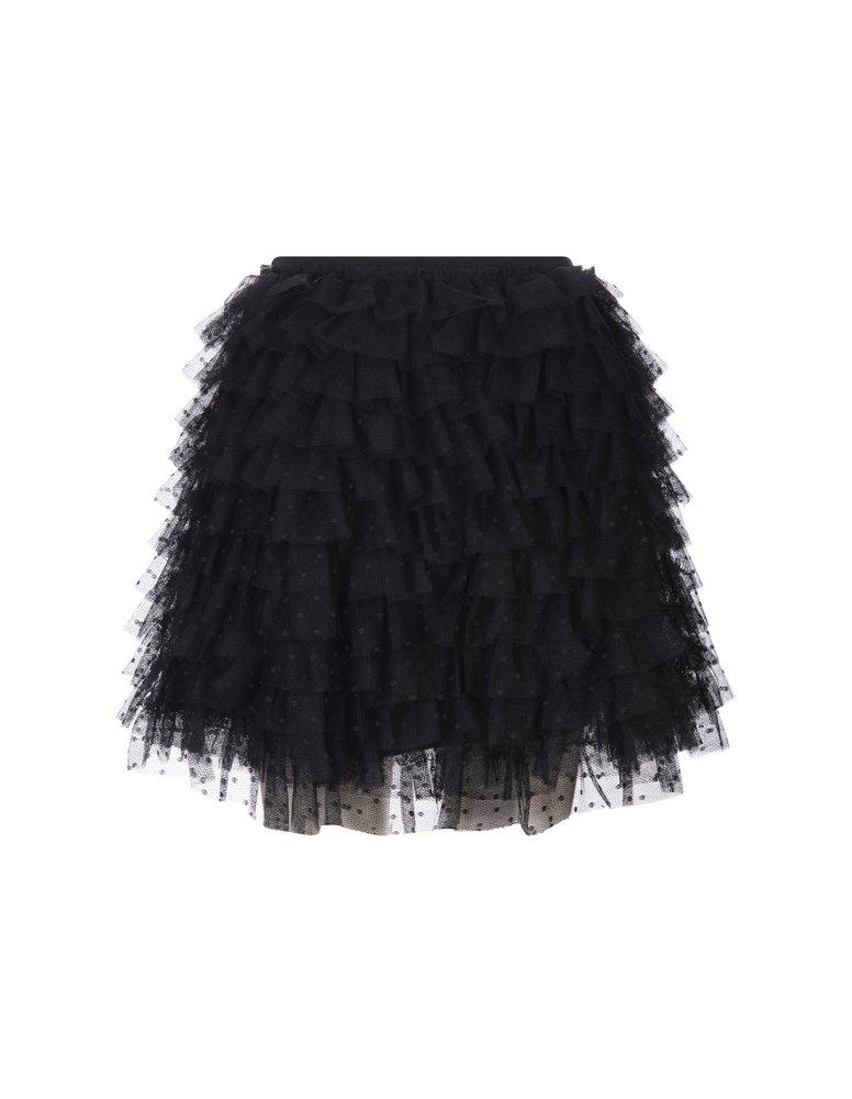 REDValentino Ruffled Tiered Mini Skirt商品第1张图片规格展示