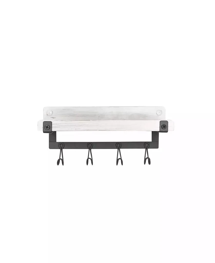 商品Spectrum|Rowan Wall Mount Valet Hook Station,价格¥267,第1张图片