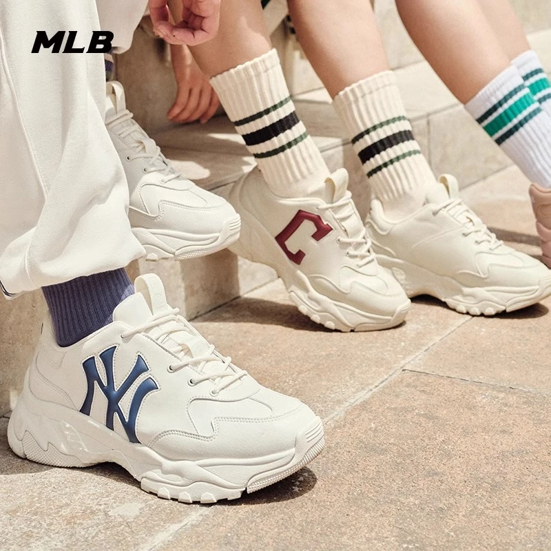 【现货现发】MLB官方 张凌赫同款男女情侣鞋经典老爹鞋2.0厚底增高休闲百搭SHBCW 商品
