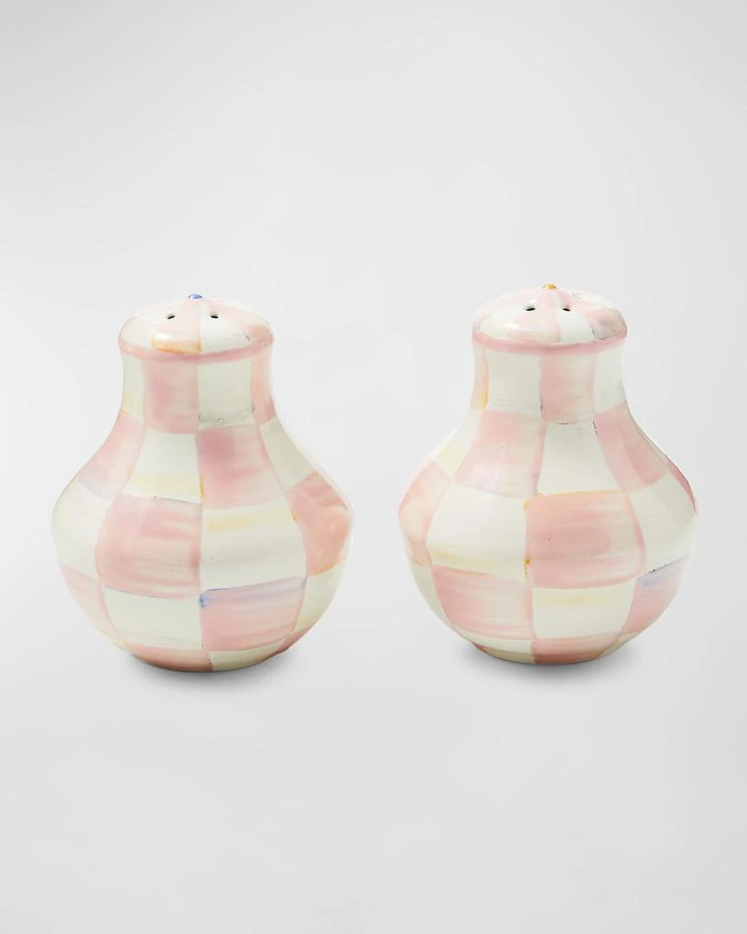 商品MacKenzie-Childs|Rosy Check Small Salt & Pepper Shakers,价格¥540,第1张图片